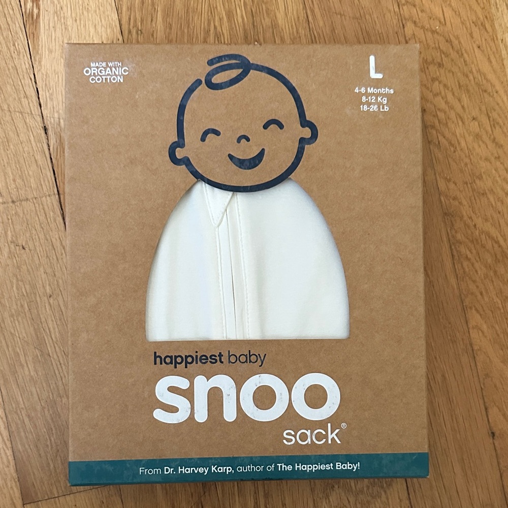 Happiest Baby Snoo Sack - Cream